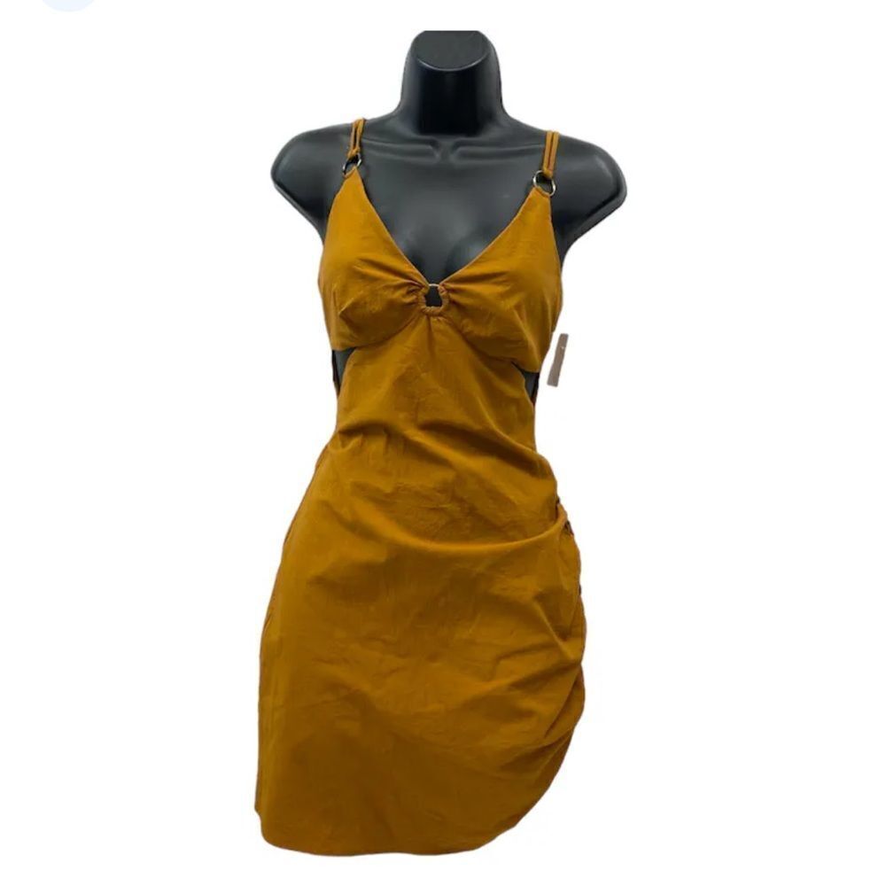 Zara Cutout Ruched Dress